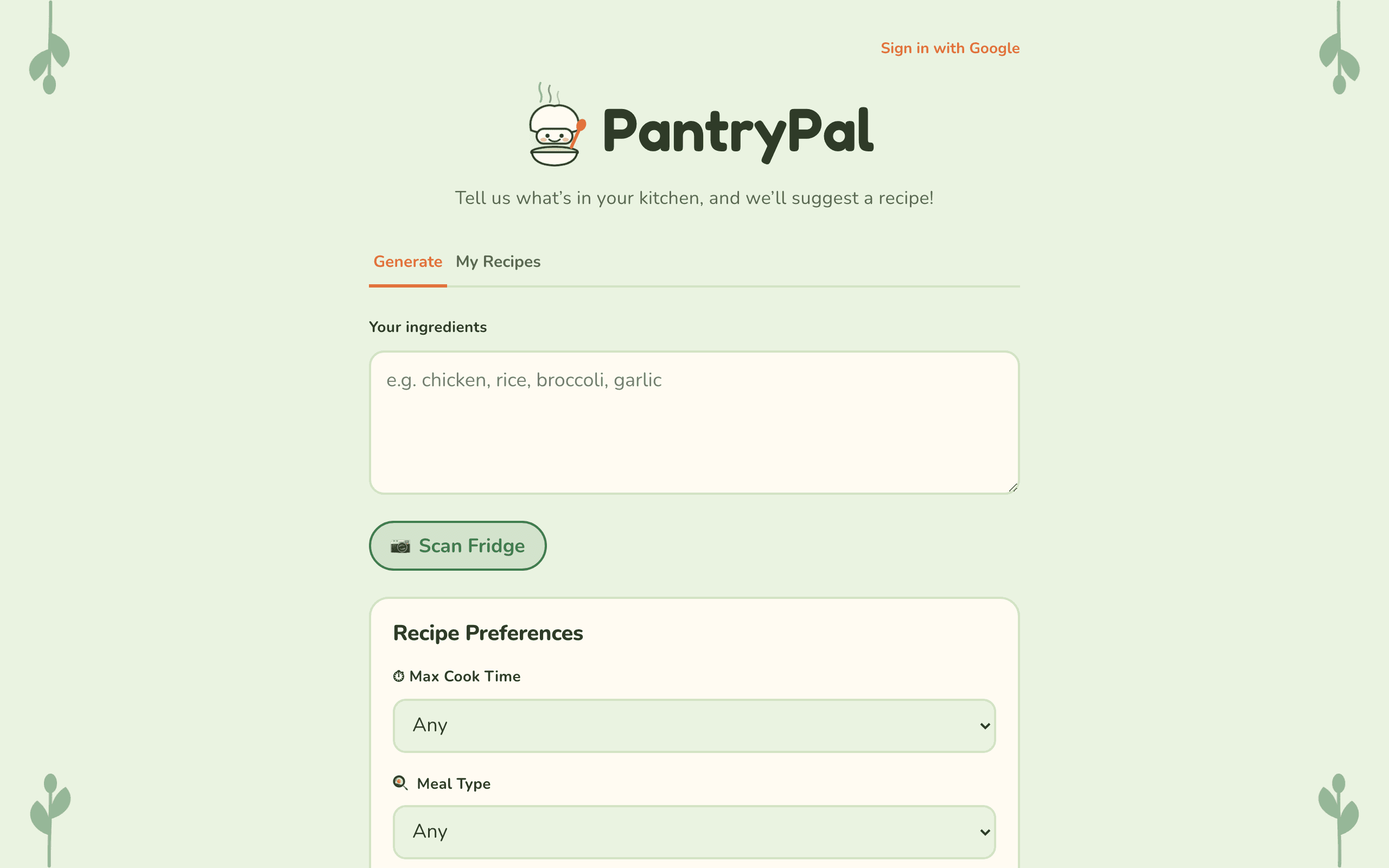 Pantry Pal screenshot